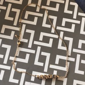 L.O.V.E necklace